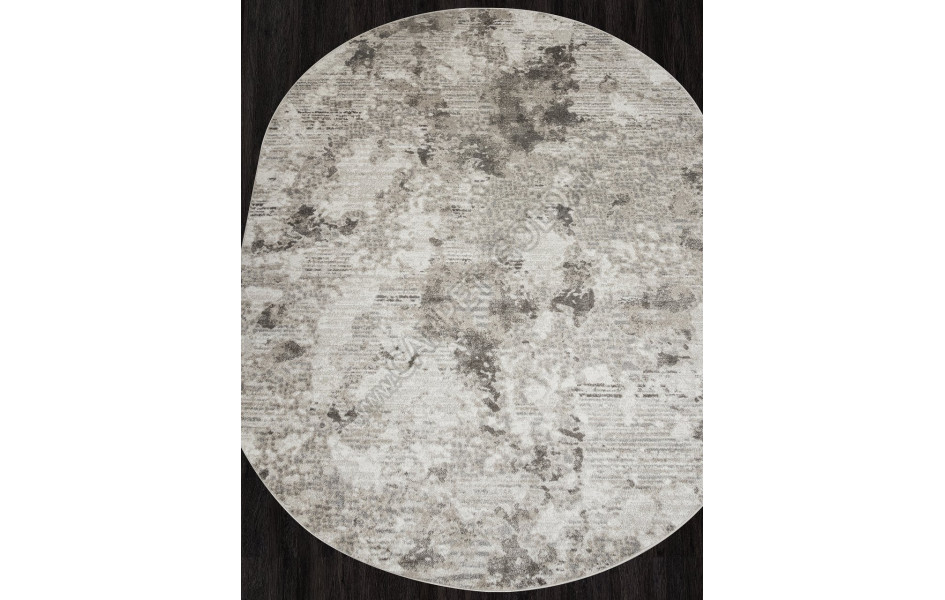 Ковер F152 - BEIGE-BROWN - Овал - коллекция TORNADO