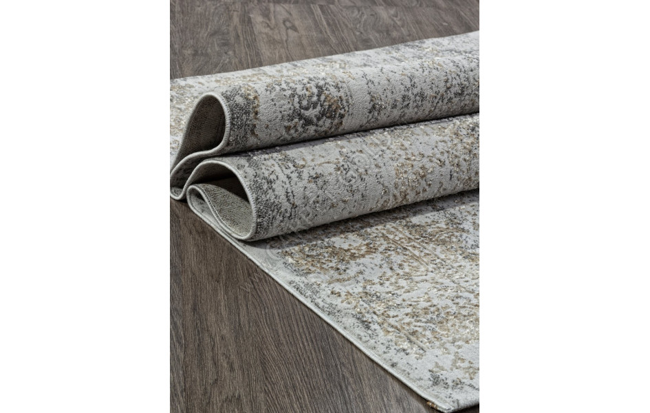 Ковер 02475H - D.GREY / GREY - Прямоугольник - коллекция SAFARI