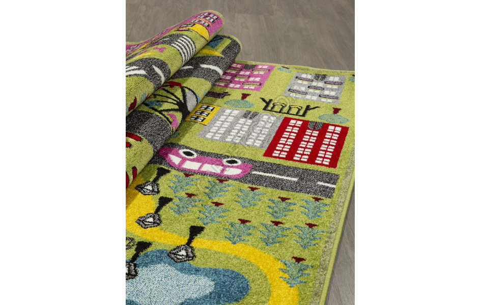 Ковер C070 - GREEN - Прямоугольник - коллекция ORION